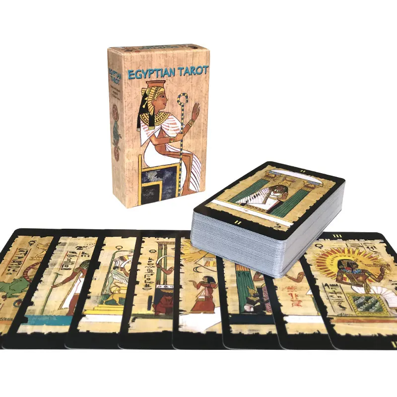 Hot selling Egyptian Tarot Card Oracle Leisure entertainment games Card, family gatherings Tarot Card, board games Tarot Deck