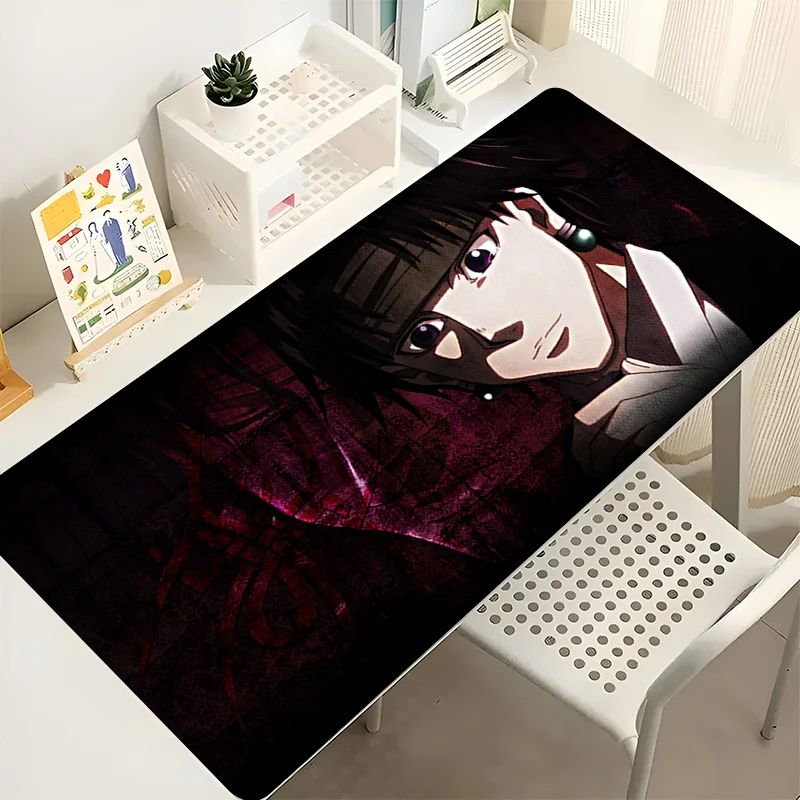 Mouse Pad Gamer Computer Gaming Extended Mousepad H-hunter x H-hunter Desk Mat Chrollo Keyboard Pad Laptop Japan Anime Mouse Mat