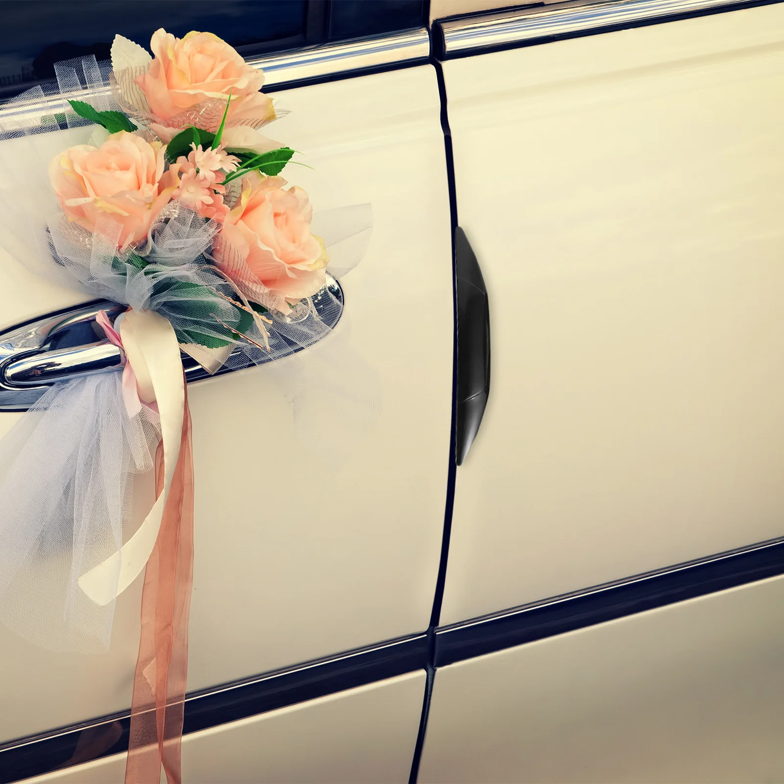 

4Pcs Car Door Edge Protector PVC Anti-Collision Scratch Guard Self-Adhesive Bumper Protection Strip for Cars Door Edge Guards