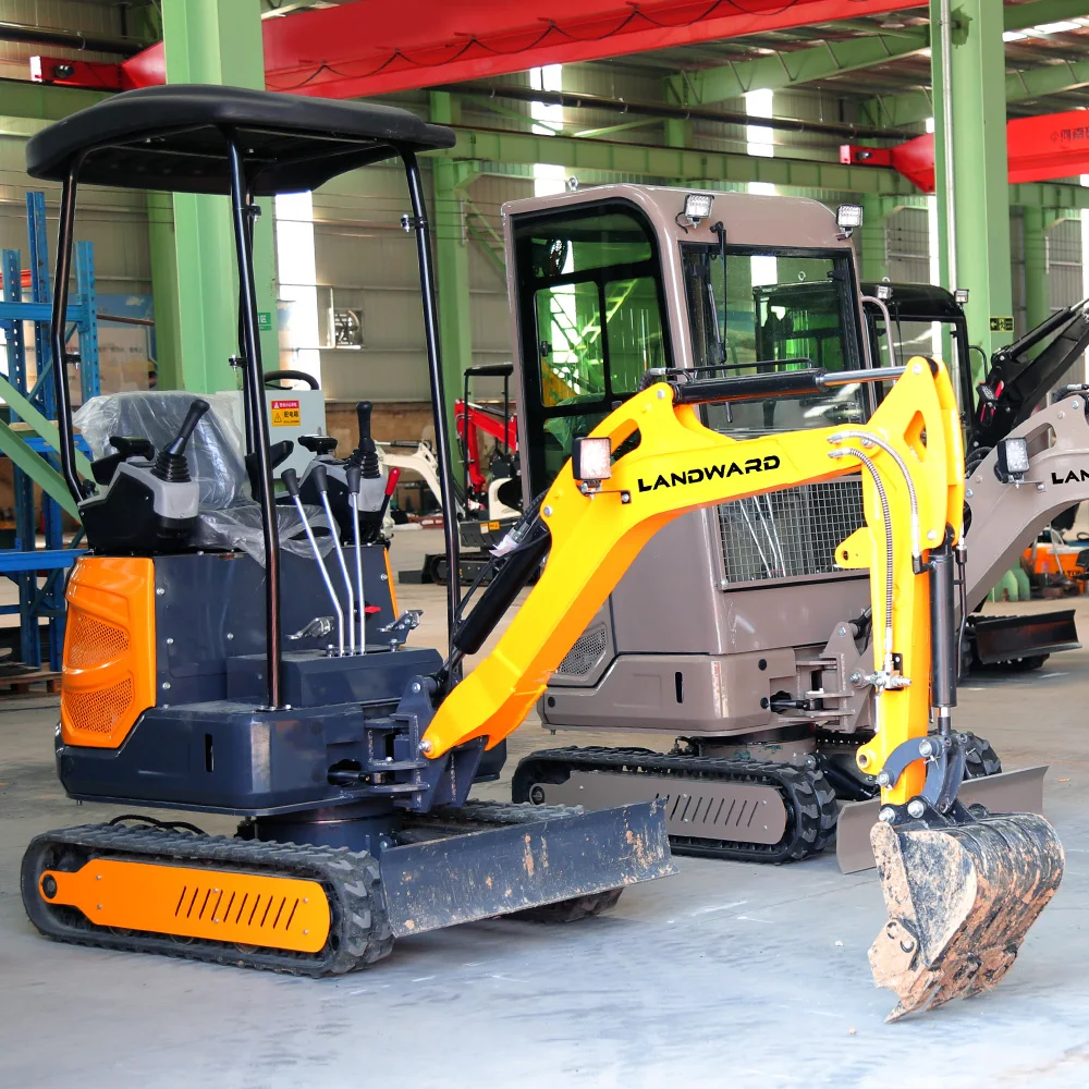

Made In China Crawler Small Excavator High Quality 1.8 Ton CE Home Use Diesel Bagger Engineering Projects Mini Digger Customized