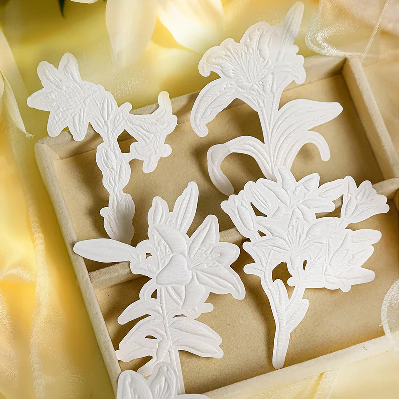 10 قطعة/الوحدة لوحات مذكرة المواد ورقة العائمة الظل زهرة مهرجان غير المرغوب فيه مجلة سكرابوكينغ بطاقات خلفية ورق تزيين