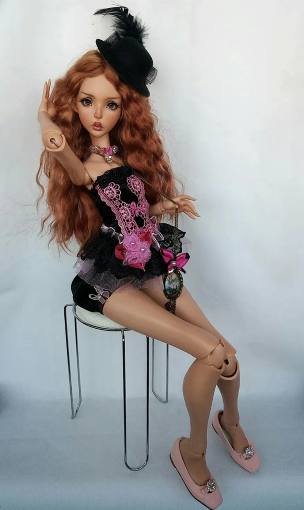 SD Doll BJD Doll 1/4 Popovy A Birthday Present High Quality Articulated Puppet Toys Gift Dolly Model Nude Collection
