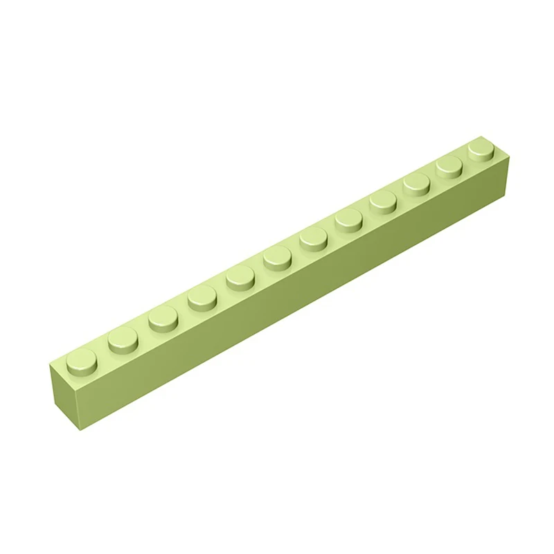 Gobricks 10PCS MOC Parts Brick 1 x 12 compatible with 6112 pieces of children's toys Educatonal Building Blocks Technical