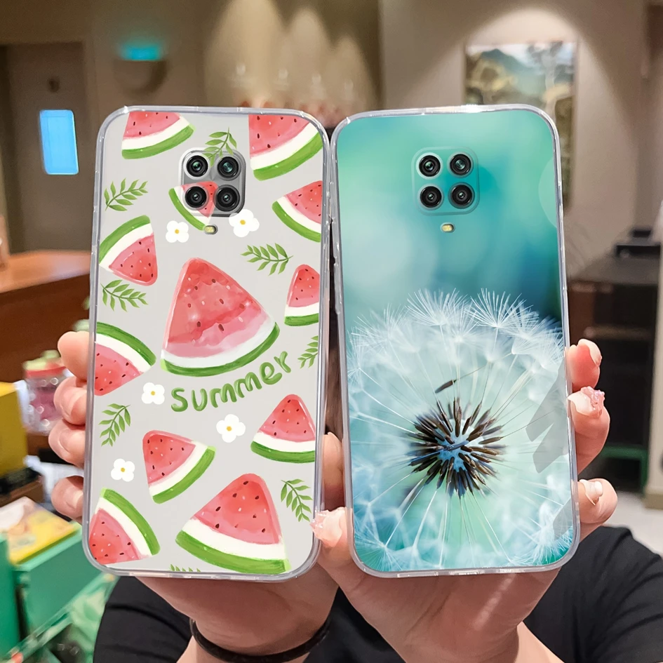 Phone Case For Xiaomi Redmi Note 9 Pro Max 9S Cover Fashion Love Heart Matte Transparent Silicone For Redmi Note 9 S 9Pro Fundas