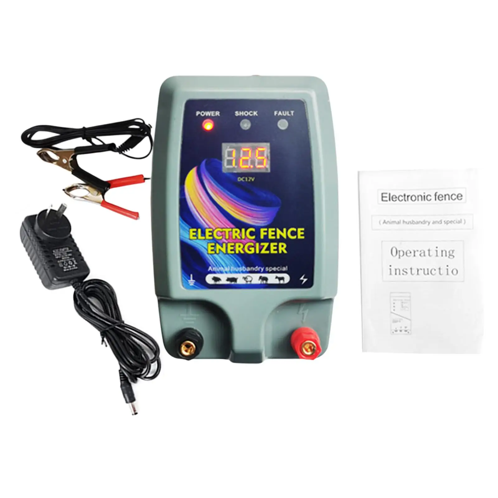 

Electric Fence Energizer Sturdy Livestock Supplies for Cattle Livestock Farm
