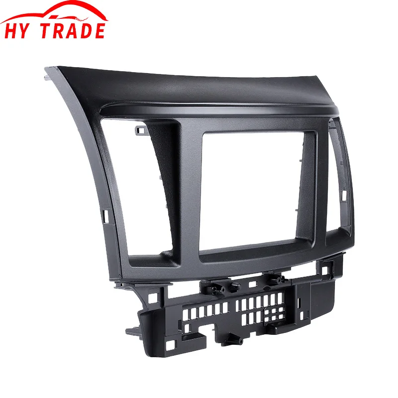 

HY 2 DIN In Dash Panel Trim Frame Installation Kit Car Stereo Radio Fascia For Mitsubishi Fortis Lancer Face Plate