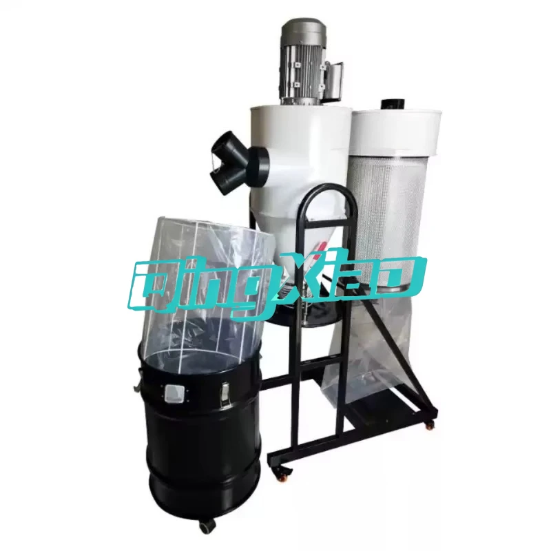 Industrial Cyclone Dust Collector Stable Woodworking Dust Removal Machines Powerful Suction Low Noise Dust Collection Equipments