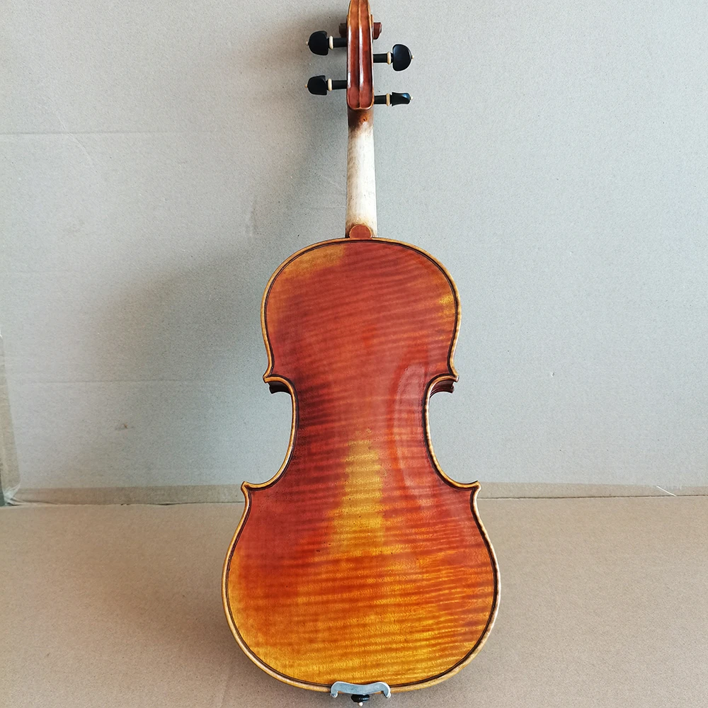 80 years old spruce！100% handmade 4/4 Violin Sensitive response,  strong sound violino professional level musical instrument