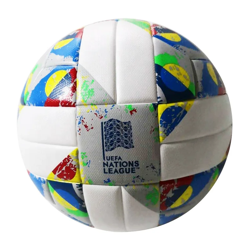 맞춤형 전문가용 열접착 나일론 와인드 축구공 5호 공식 경기용 실내외 축구공