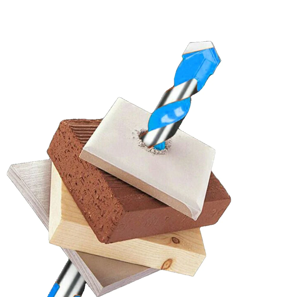 1pcs 3/4/5/6/10/12mm Drill Bit For Glass Metal Drill Bit Tile Concrete Brick Wood Punching Hole Opening Power Tools Accessories