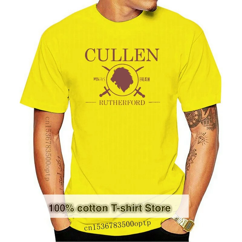 

Fashion Cool Men T shirt Women Funny tshirt Age - Cullen Customized Printed T-Shirt