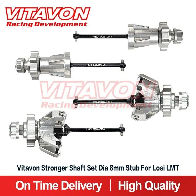 Vitavon Strong Shaft kit Dia 8mm Stub For Losi LMT Grave Digger King Sling Mega