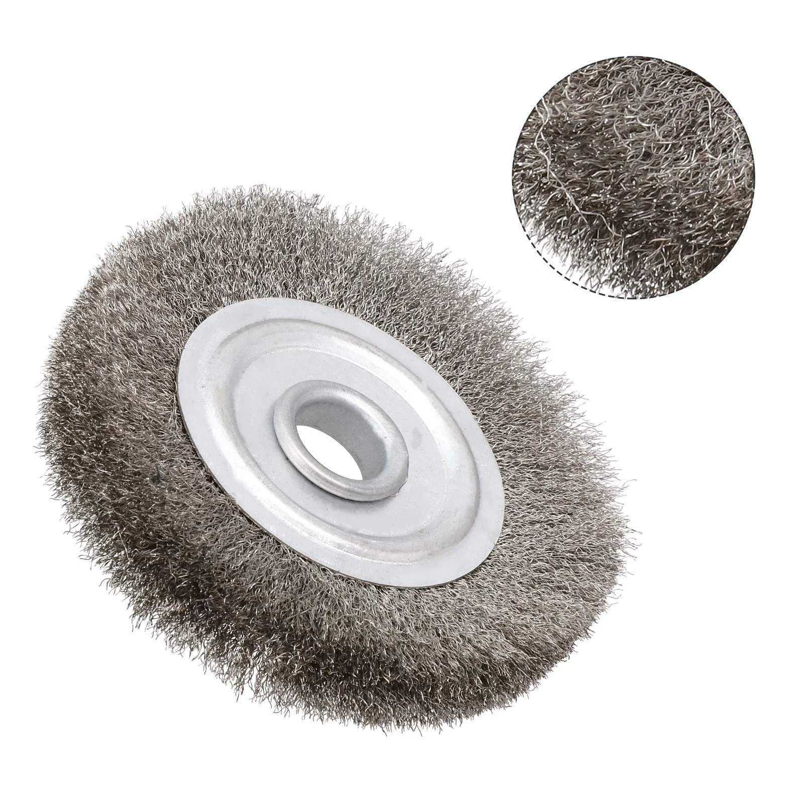 

Wire Wheel Brush Wire Wheels 1pcs 4/6/8/10/12 Inch Crimped Grinder Abrasive 100/150/200/250/300mm 16mm/25mm Hole