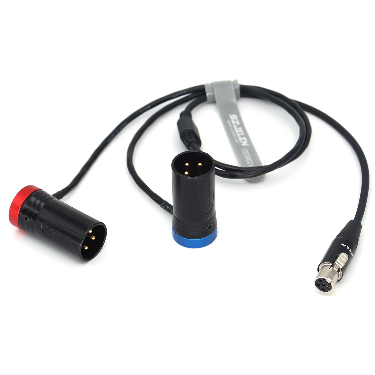 TA5F  to Low-Profile XLR 3pin MALE/ female for Zaxcom qrx200 audio cable