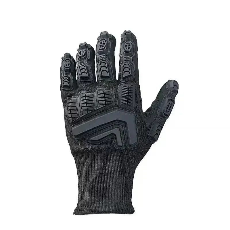 Techwear luvas táticas das mulheres dos homens treinamento ao ar livre motocicleta à prova de facadas luvas resistentes ao desgaste ginásio esporte guantes