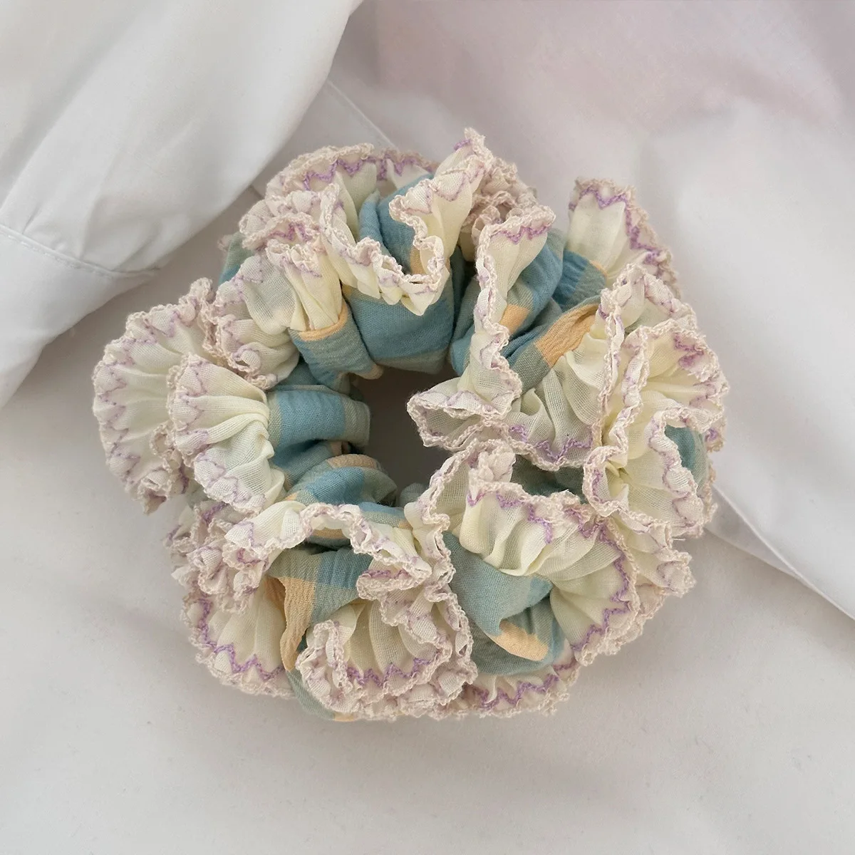 

Large big scrunchie hair bands for girl women ties korean rubber elastic vintage popular leading fashion fascinators elegant new