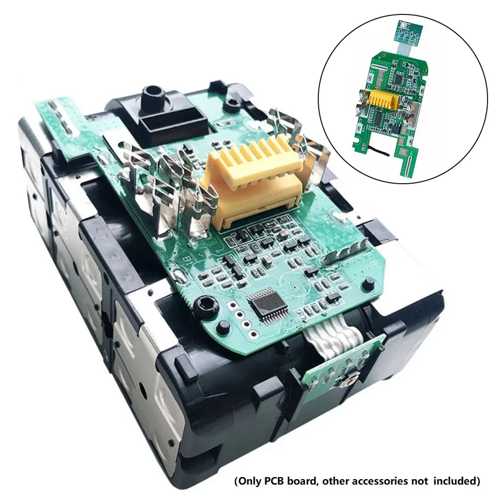 For Makita Lithium Battery Charge Board PCB Circuit Board 18V BL1850B BL1840B Lithium Battery Charging Protection Indicator