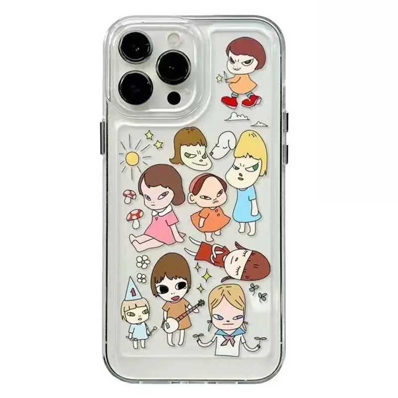 Nara Yoshitomo Case Cover For Samusng Galaxy A55 A54 A35 A23 A24 S24 Ultra S22 S23 Plus S20 S21 FE A33 A52 A53 A52S 5G cover