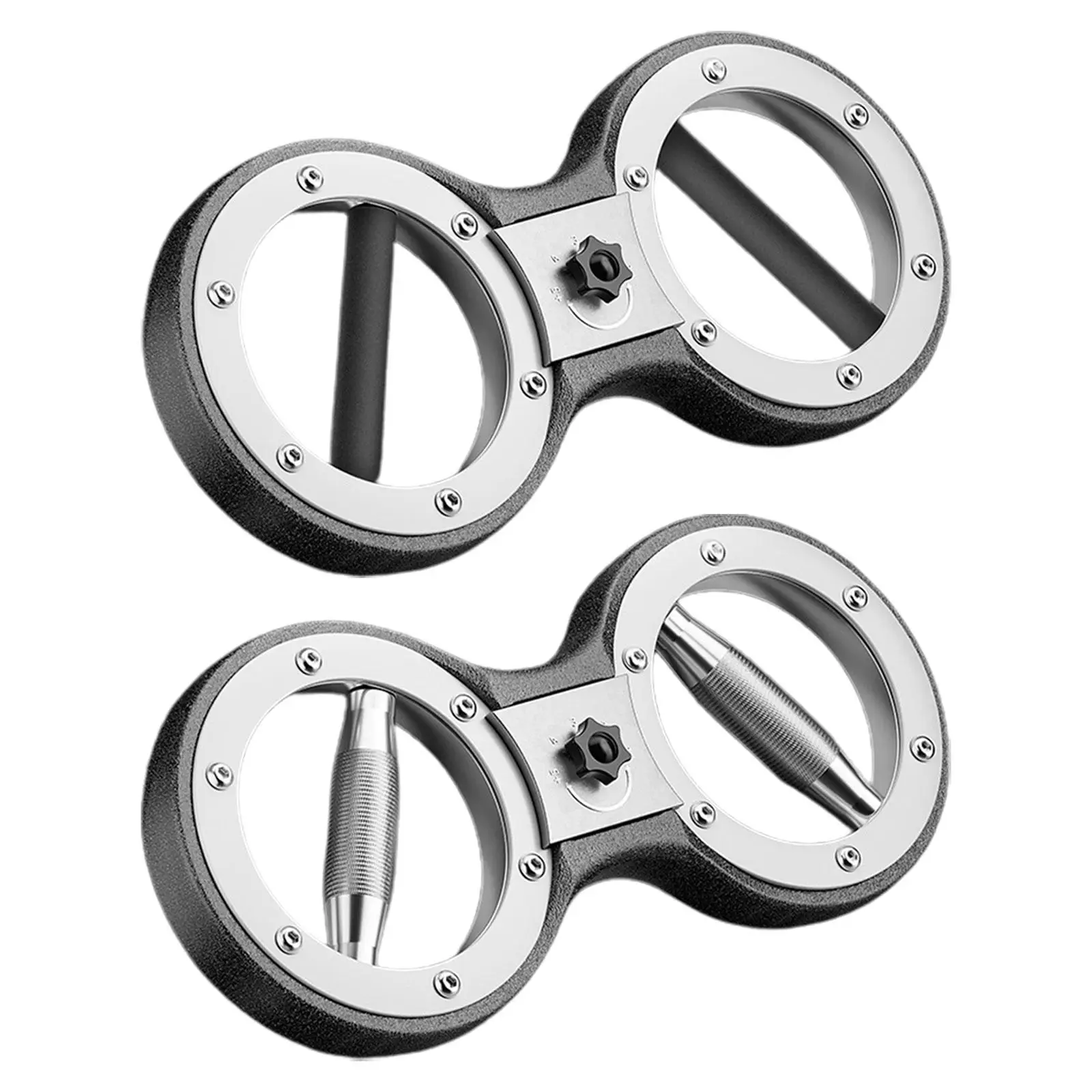 Premium Arm Strength Trainer Body Exerciser Chest Builder Upper Body Workout 360 Rotating Resistance Bar for Fitness