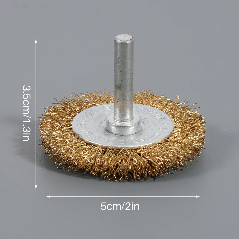 3pcs Dental instrument tool cleaning brush, stainless steel multiple models polishing brush, oral cleaning tool brush head