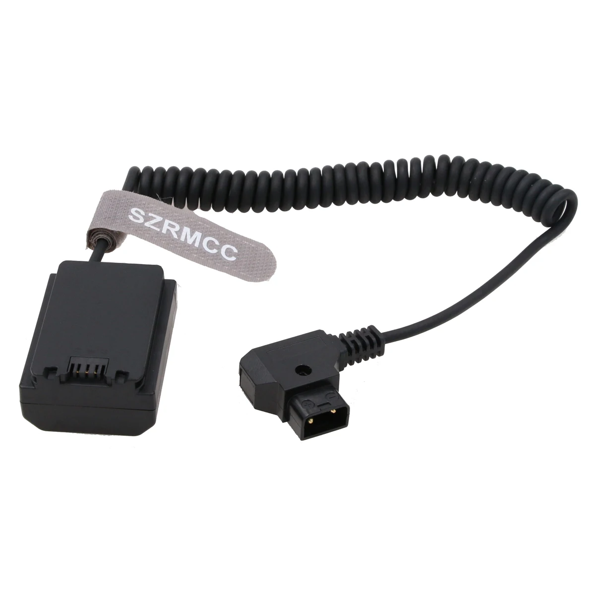 

NP FZ100 DC Coupler Dummy Battery to D-tap 2 Pin Male Coiled Power Cable for Sony A9 A7III A7RIII A7RIV A7SIII Camera