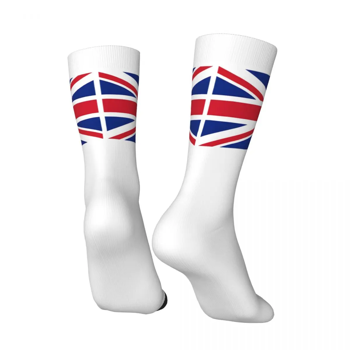 Crazy compression Union Sticker England 2024 Sock for Men Vintage Europe Quality Pattern Crew Sock Casual