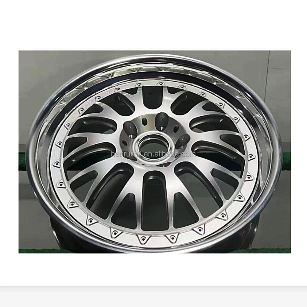 E88 wheels for bbs 2pc forged Aluminum alloy car rims 18 19 20 inch 5X120 5X112 5X130 for bmw porsche