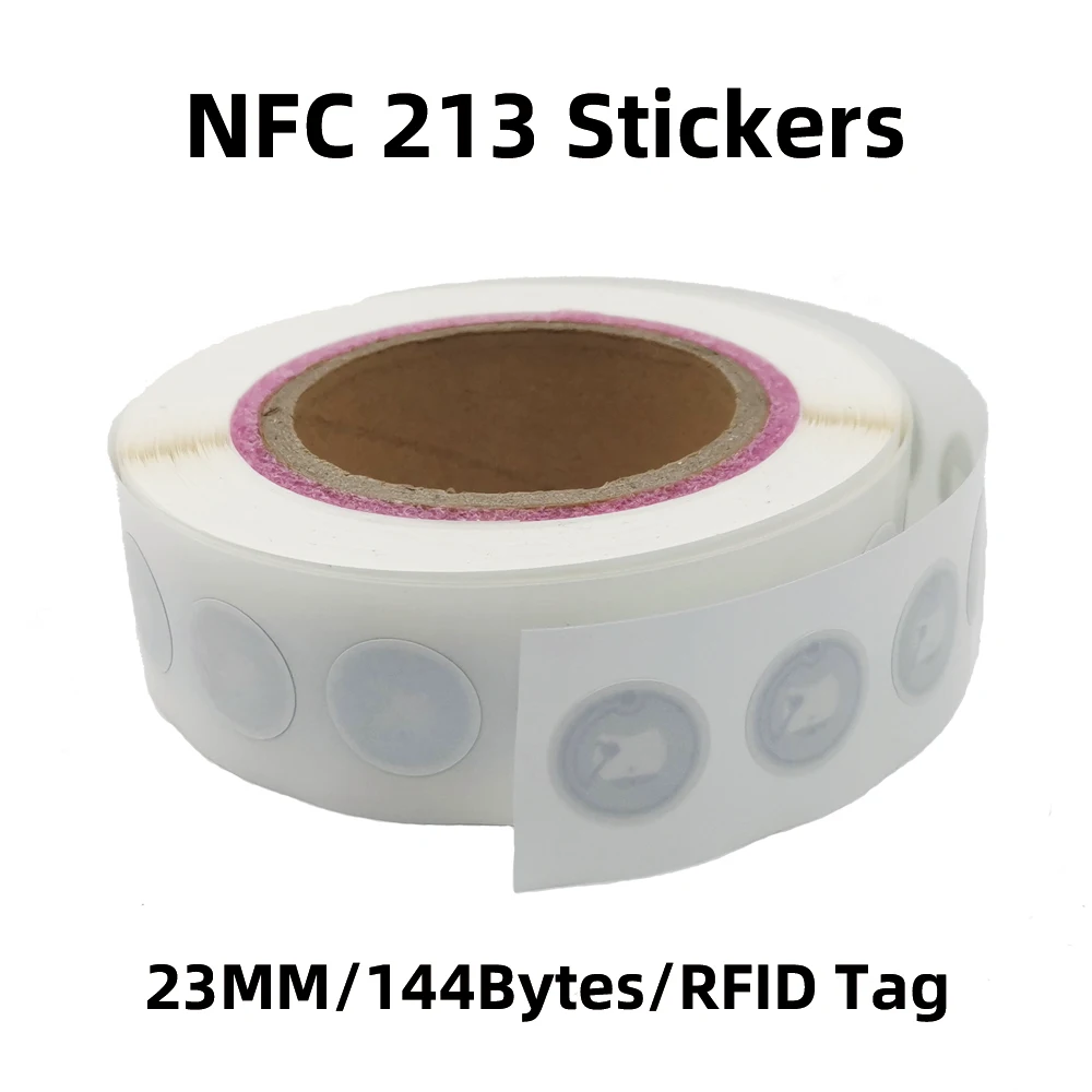 2000 Stuks Nfc Tag Nfc213 Label 213 Stickers Tags Witte Lable Sticker 13.56Mhz Voor Huawei Share Ios13 Persoonlijke Automatisering Snelkoppelingen