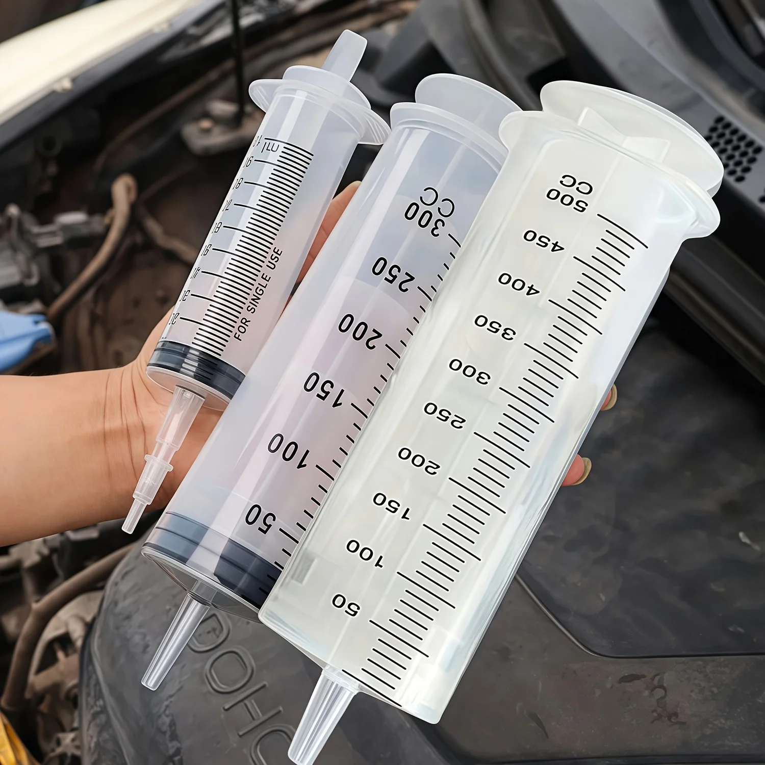 1 Satz Wasserabsaug-/Injektionswerkzeuge für Autos mit Spritze – Detail 9