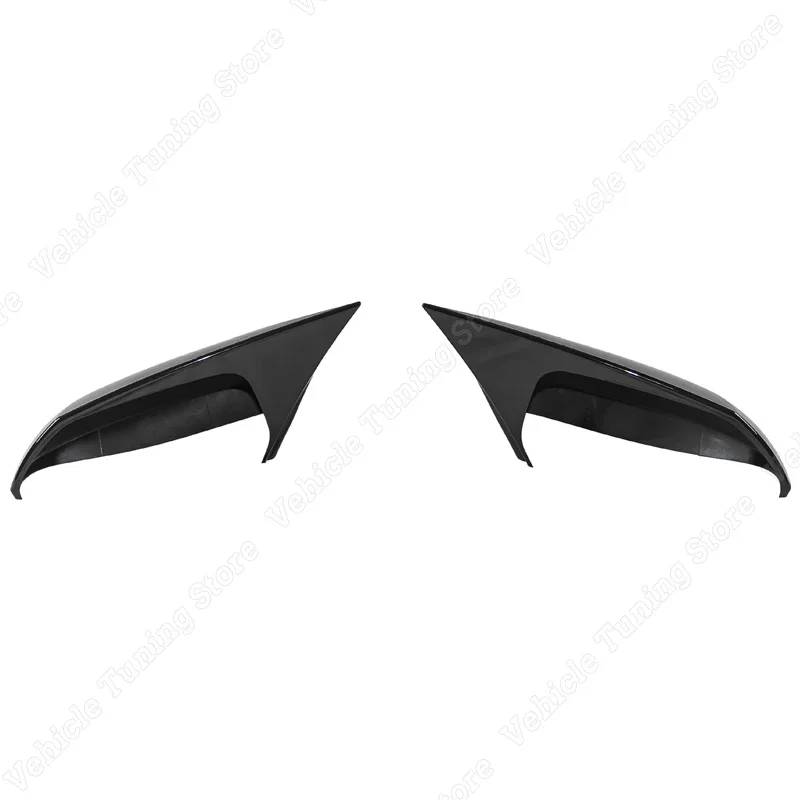 For Toyota Corolla 2019 2020 2021 2022 2023 Gloss Black ABS Car Side Rearview Mirror Cover Cap Exterior Trim Accessories