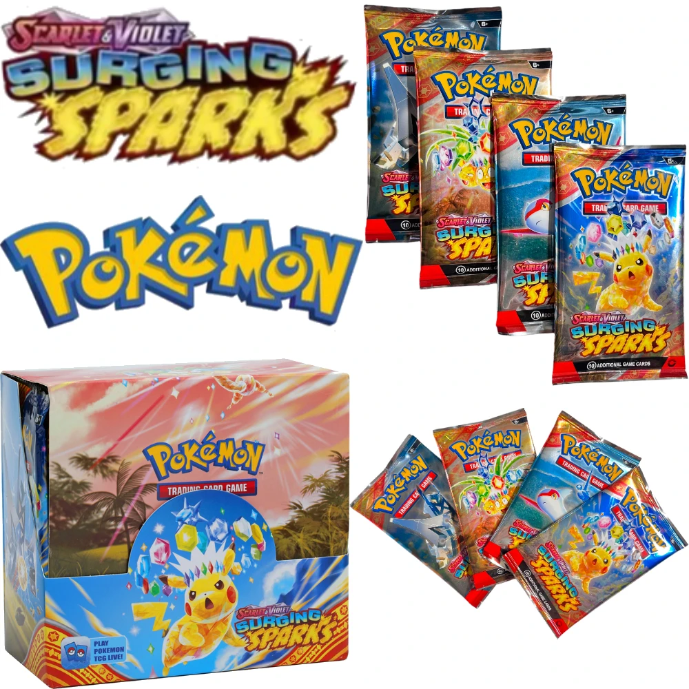 Juego de cartas de colección de Pokémon en inglés, MEGA EVOLUTION FLAMES PHANTASMALES Booster Battle Trading Cards, tarjeta de juego de escritorio de regalo