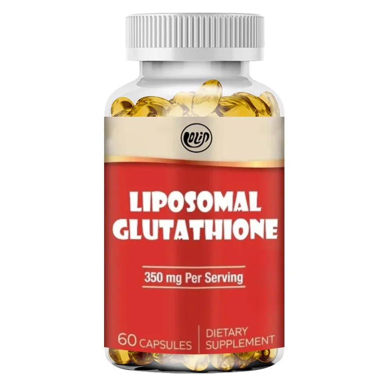 Liposomal Glutathione -350 Milligrams Per Serving - Supports Energy Production - Non GMO, Gluten Free, and Soy Free -60 Capsules