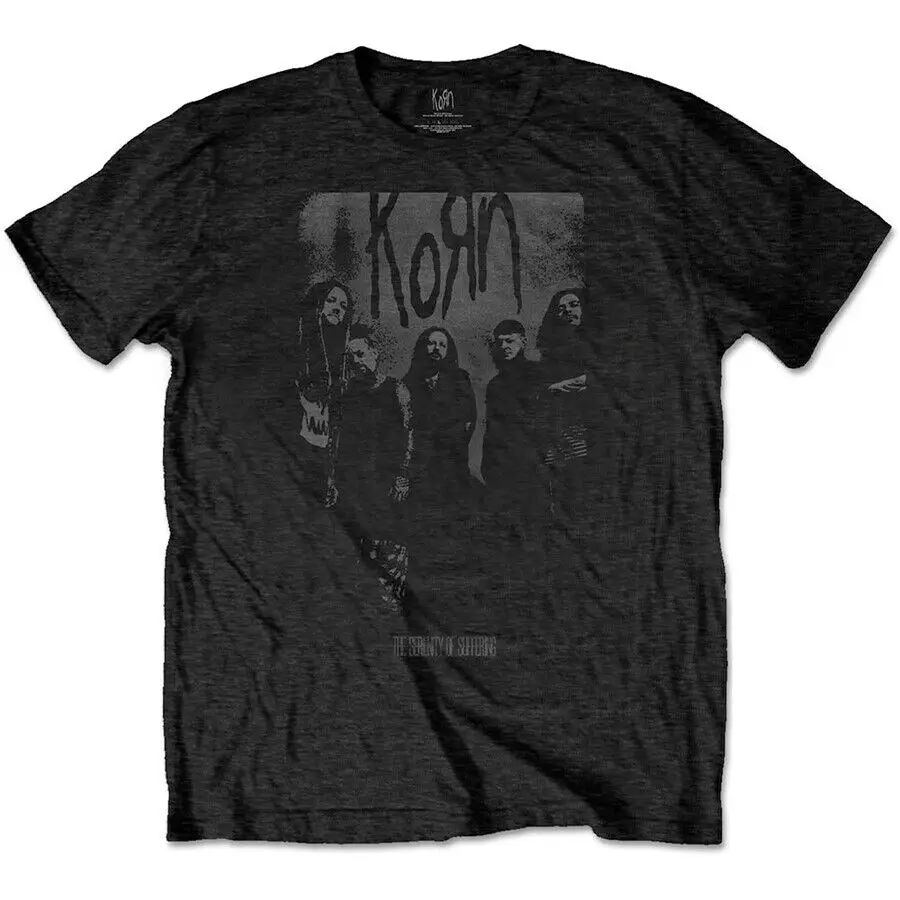 Korn Knock Wall Black t shirt