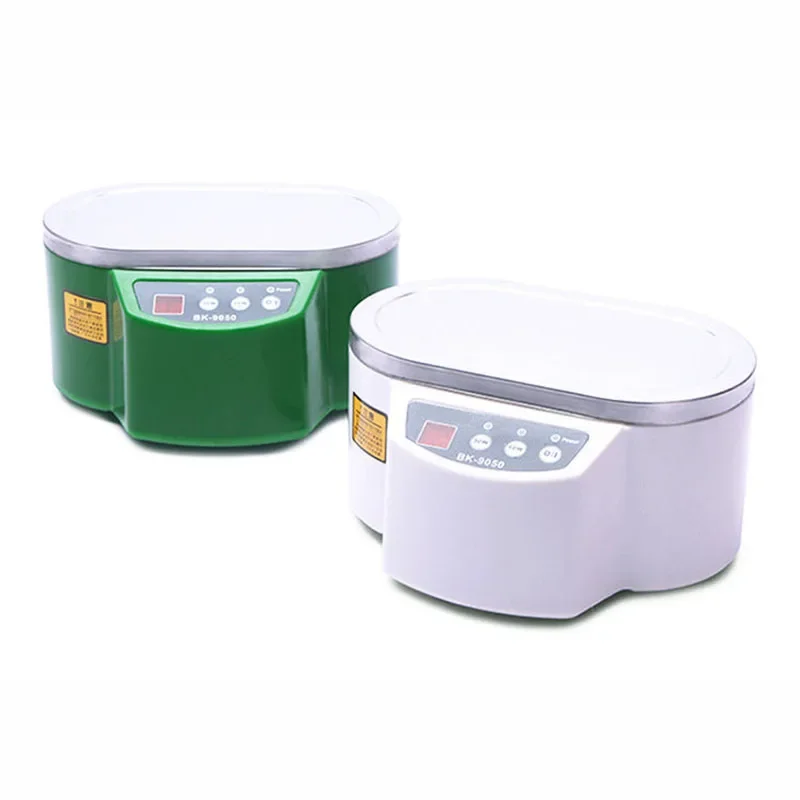 BK-9050 LCD Display Vacuum Ultrasonic Cleaners Cleaning Machine For Glasses Watch Jewelry Dental Hospital Tableware False teeth