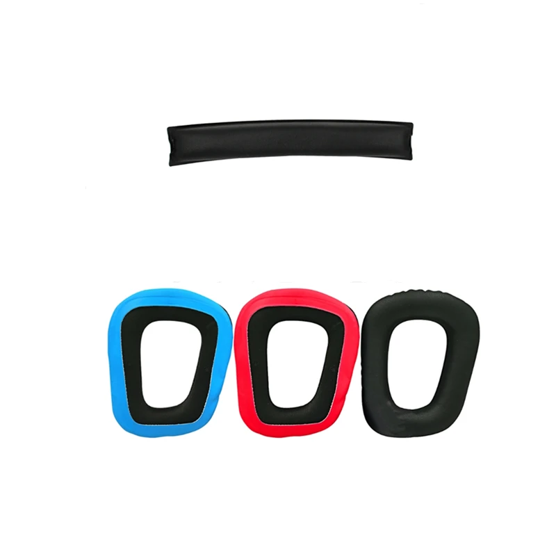 Ear Pads Cushions Headband Kit Replacement for Logitech G331 G332 G432 G431 G430 G230 G231 G930 Gaming Headset EarPads Head beam