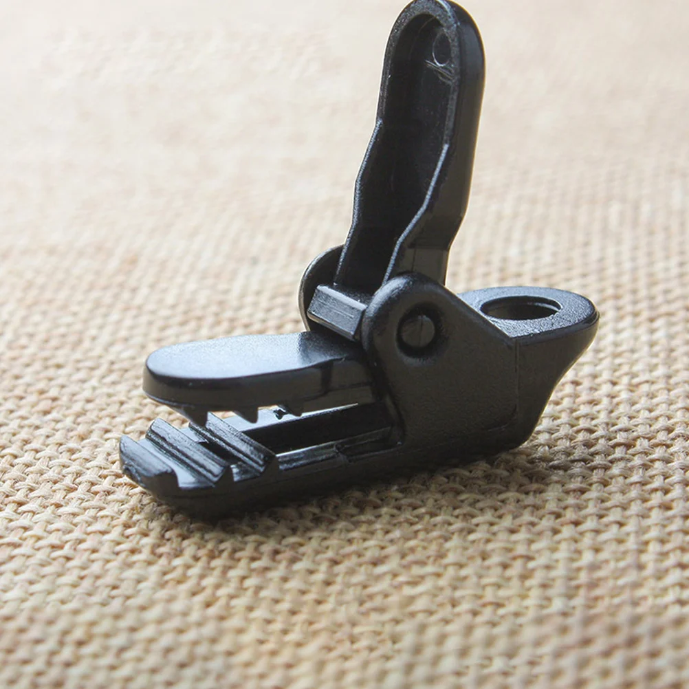 

20Pcs Camping Tent Clips Durable Plastic Fastener Clamps Lightweight Portable Outdoor Awning Clamp Holder Tent Plastic Clip
