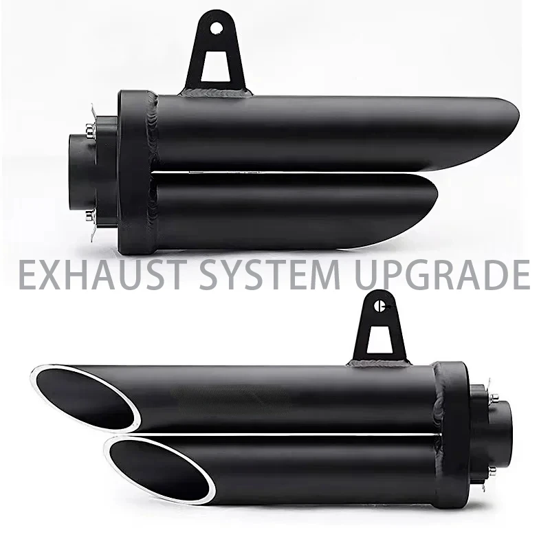 For Yamaha R1 2004 R6 MT09 MT07 Xer300 Universal Motorcycle Exhaust Modified Pipe 51mm Suitable for Aluminum Alloy with LOGO