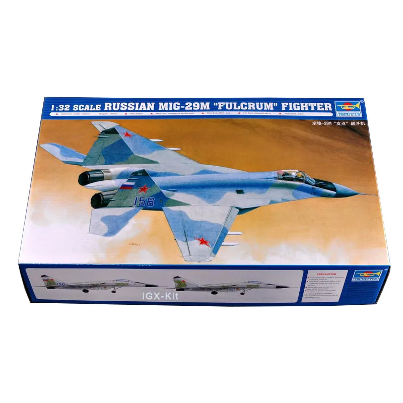 Trumpeter 02238 1/32 Russia MIG-29M Fulcrum Fighter​ Military Plane Aircraft Plastic Assembly Model Toy Handcraft Building Kit