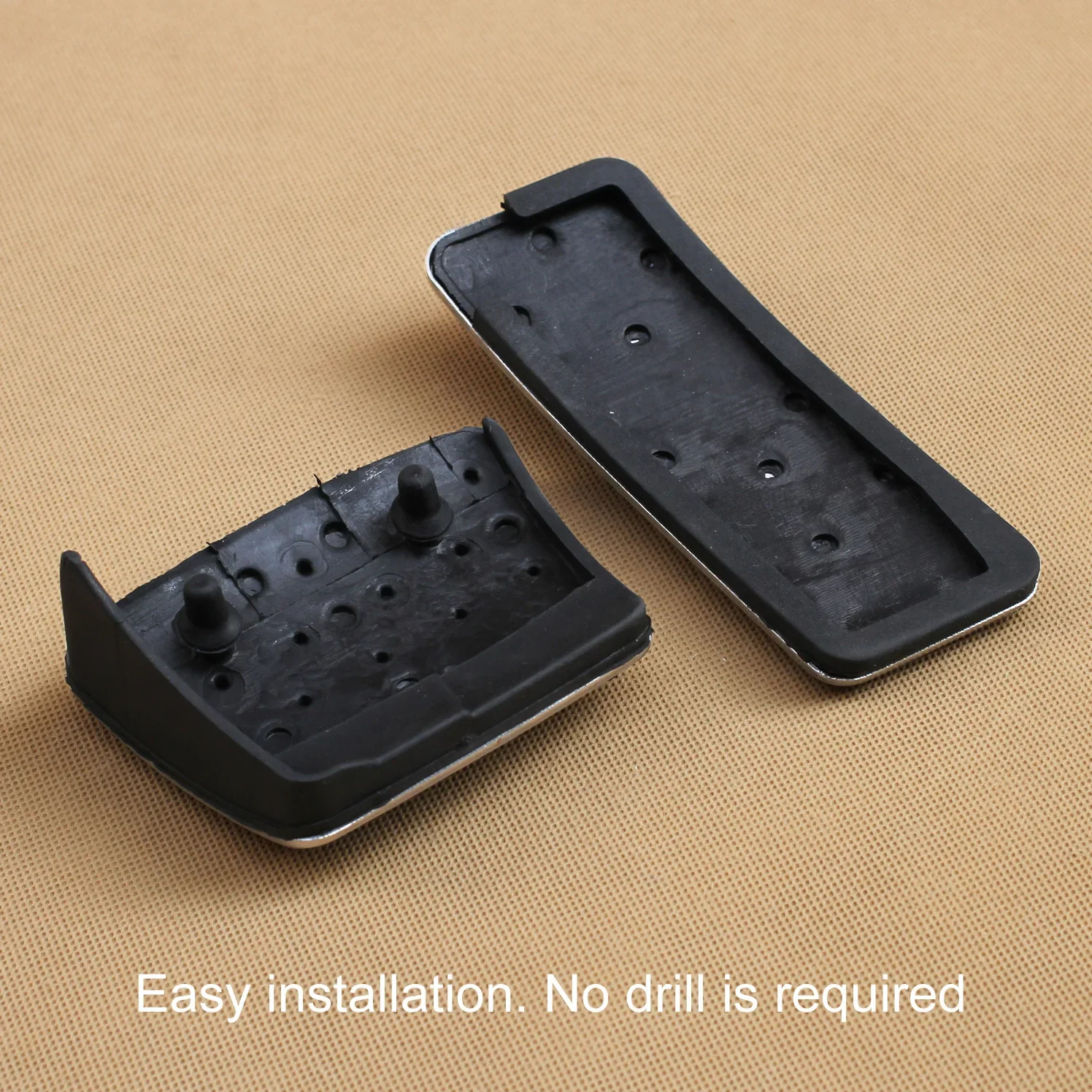 Stainless Steel Foot Brake Gas Pedal Pad Cover Trim For 2014-2023 Jeep Cherokee KL