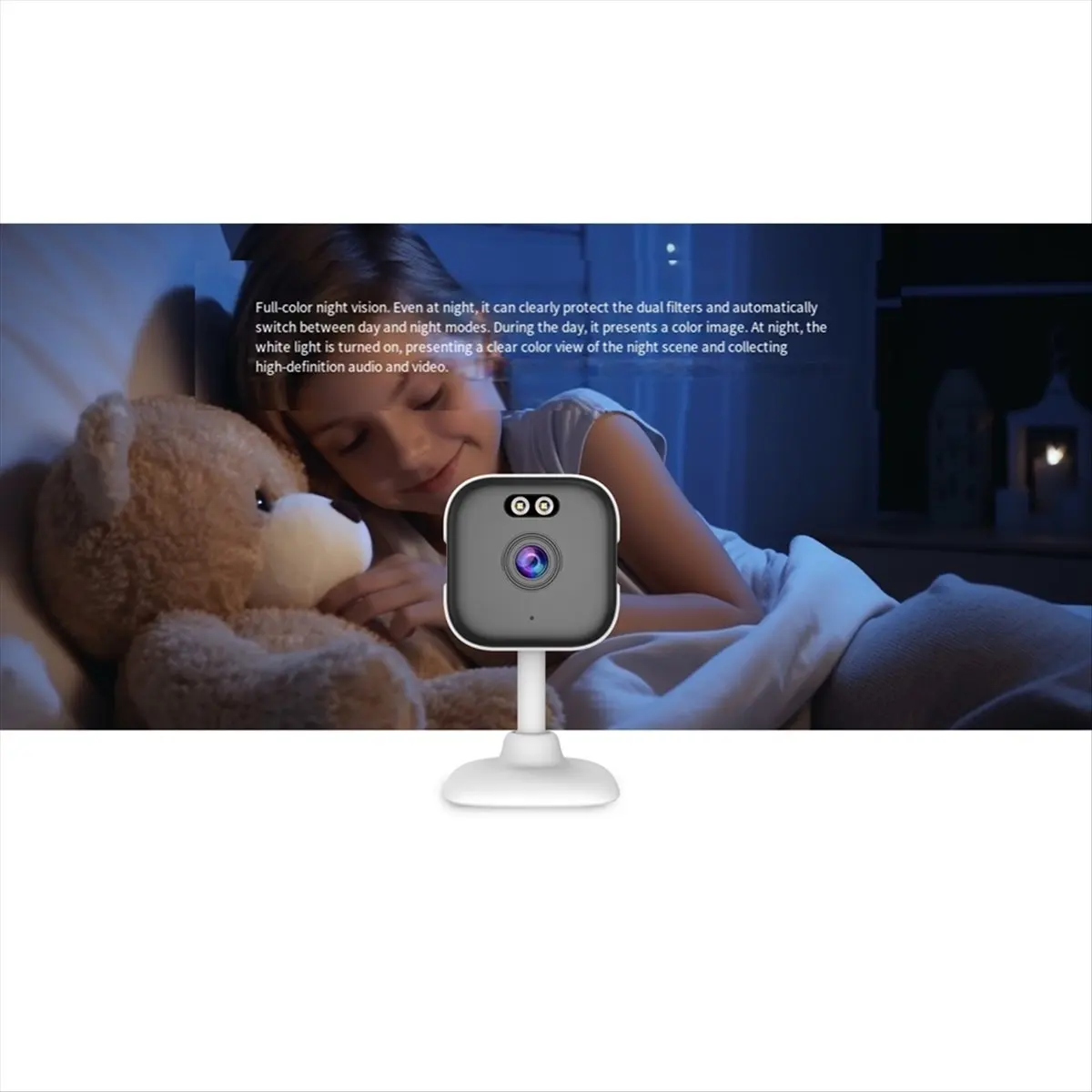 

Persevering — оконная камера — заменяет уличные камеры, разрешение 2,4/5 ГГц, Wi-Fi, 3 МП, полноцветное ночное видение через окно