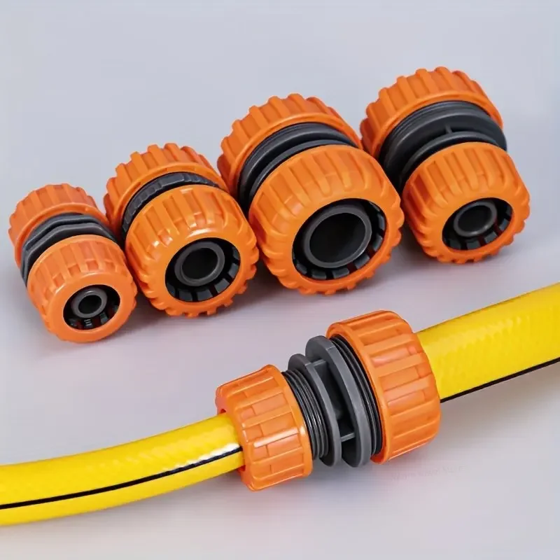 O conector da mangueira do jardim, acoplador da tubulação, para o conector da água, repara a irrigação comum, 12mm, 19mm, 25mm, 1/2 \