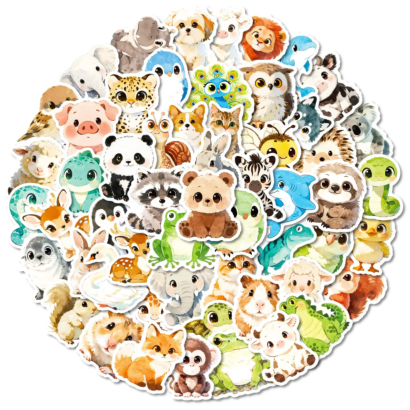 56 ชิ้นสติกเกอร์การ์ตูนสัตว์น่ - Art Craft 3 Year Old บทวิจารณ์และราคา