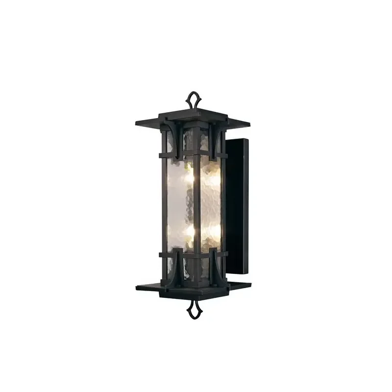 Hotel and Gardens Outdoor Entrance Wall Decoration Waterproof Light Emitting Diode Light Solar Square and Cylinder