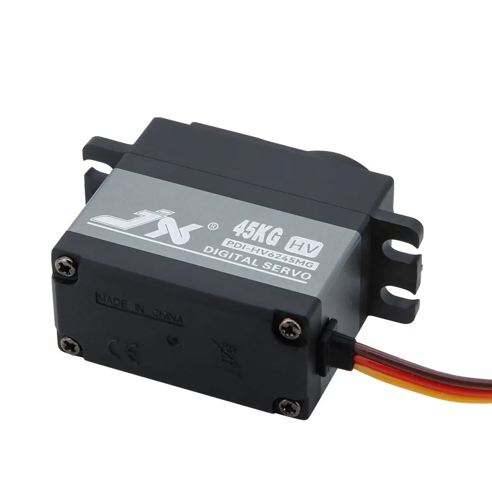 JX Servo PDI-HV6245MG 45KG 8.4V 0.13 Sec Metal Gear Core Motore Standard Digital Servo 2BB Per 1:8 1:10 RC Auto Robot Aereo