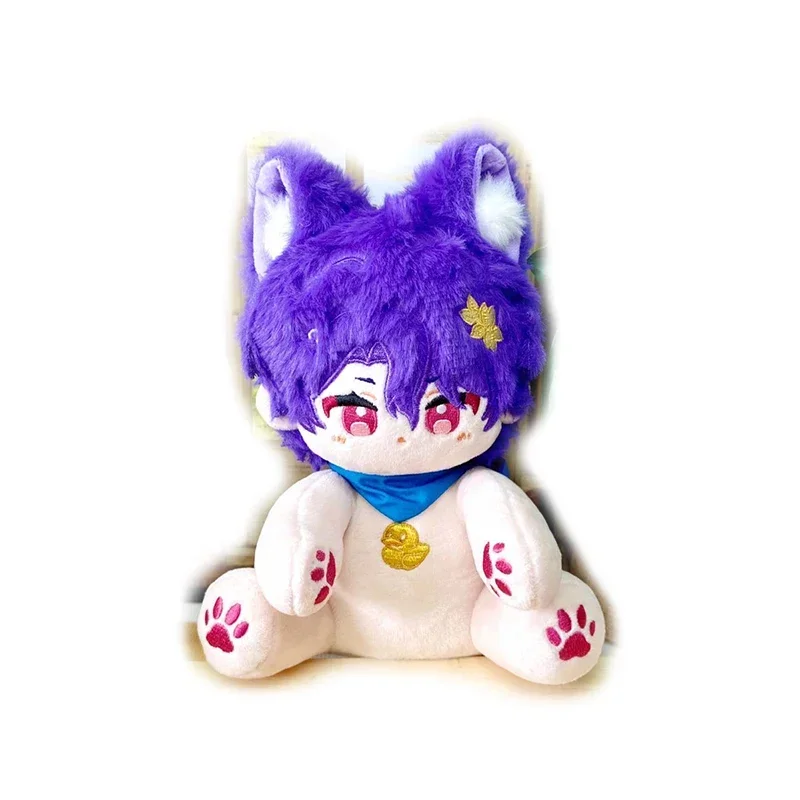 

Game Honkai: Star Rail Aventurine Dr. Ratio Cute Monster Series Sitting 15cm Plush Doll Bag Pendant Keychain Anime Toy Kids Xmas