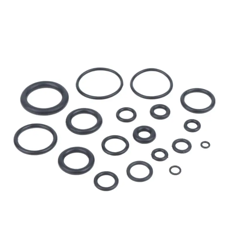 225Pcs O Ring Kit Durable Rubber Seals Oil Water Resistant Multi Sizes For Auto Plumbing Machinery