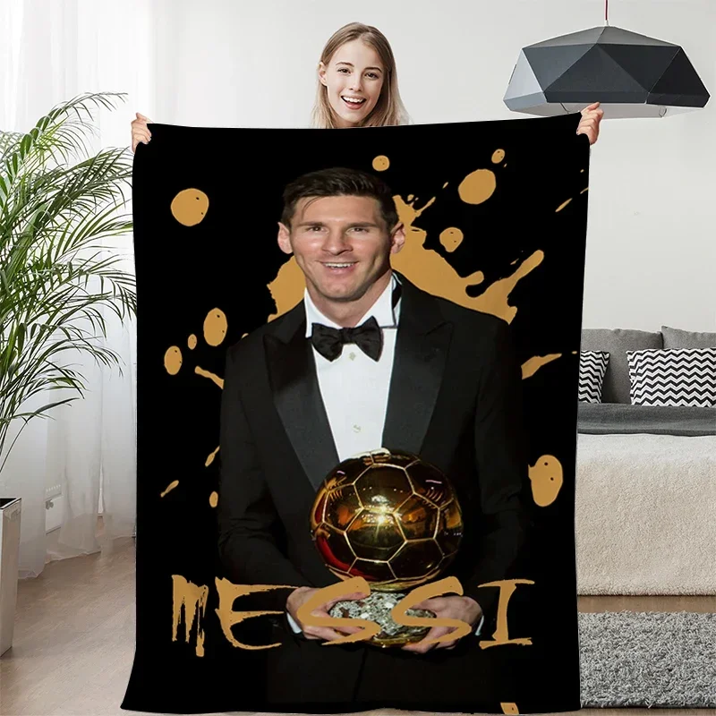 For Winter Messi floppy soft blanket warm bed fleece camping custom confectionery blanket sofa winter king microfiber bed