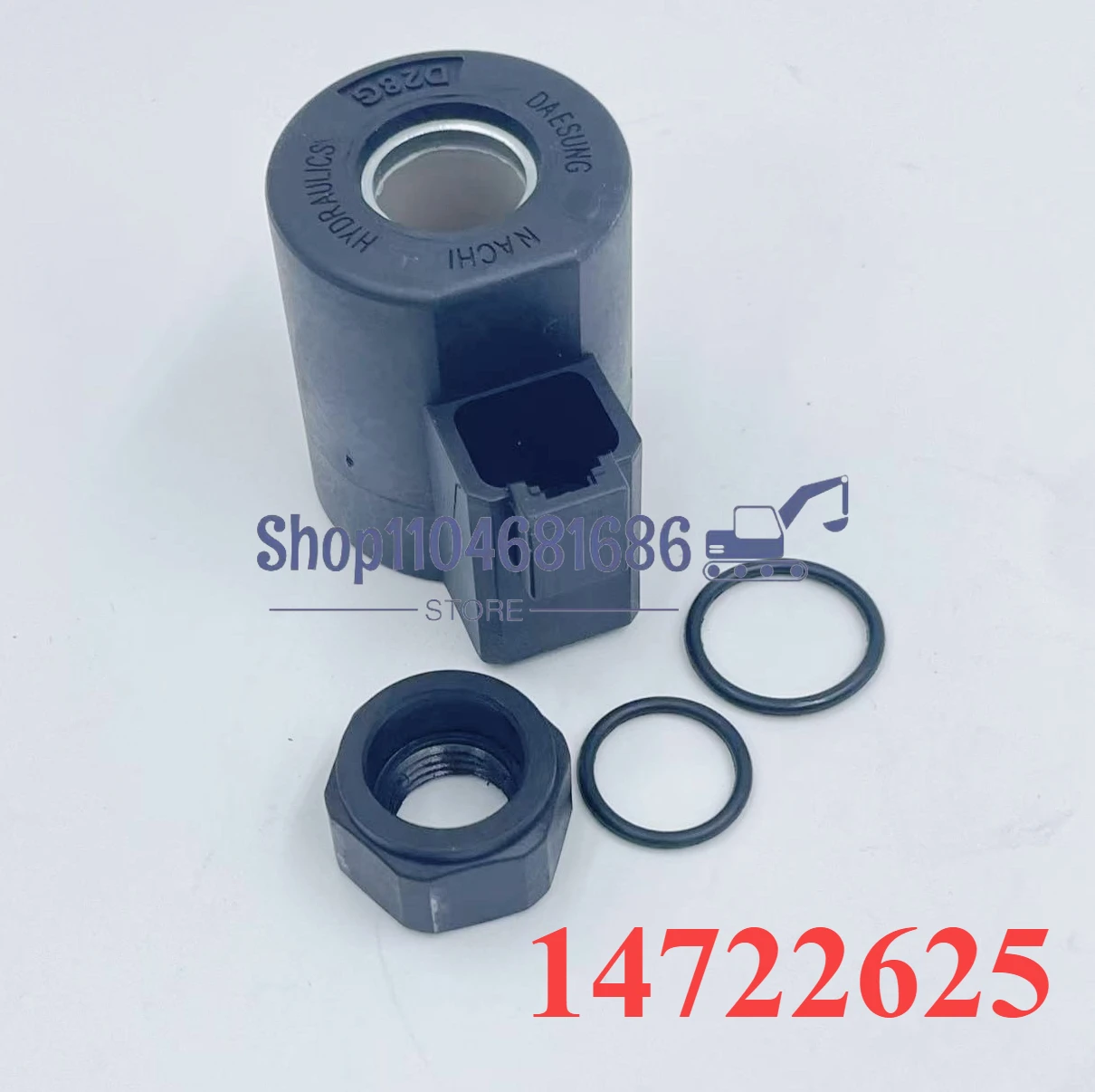 

14722625 147-22625 Excavator Parts EC210/220/250/300/380/480D/E Solenoid Valve Coil