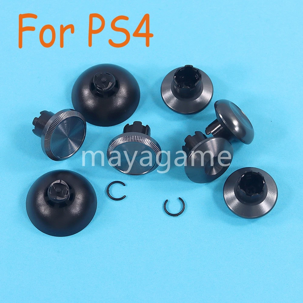 5sets For PS4 Switch Pro XBOXONE PS5 Edge Game Handle Controller Metal Rocker Cap Back Button Accessory