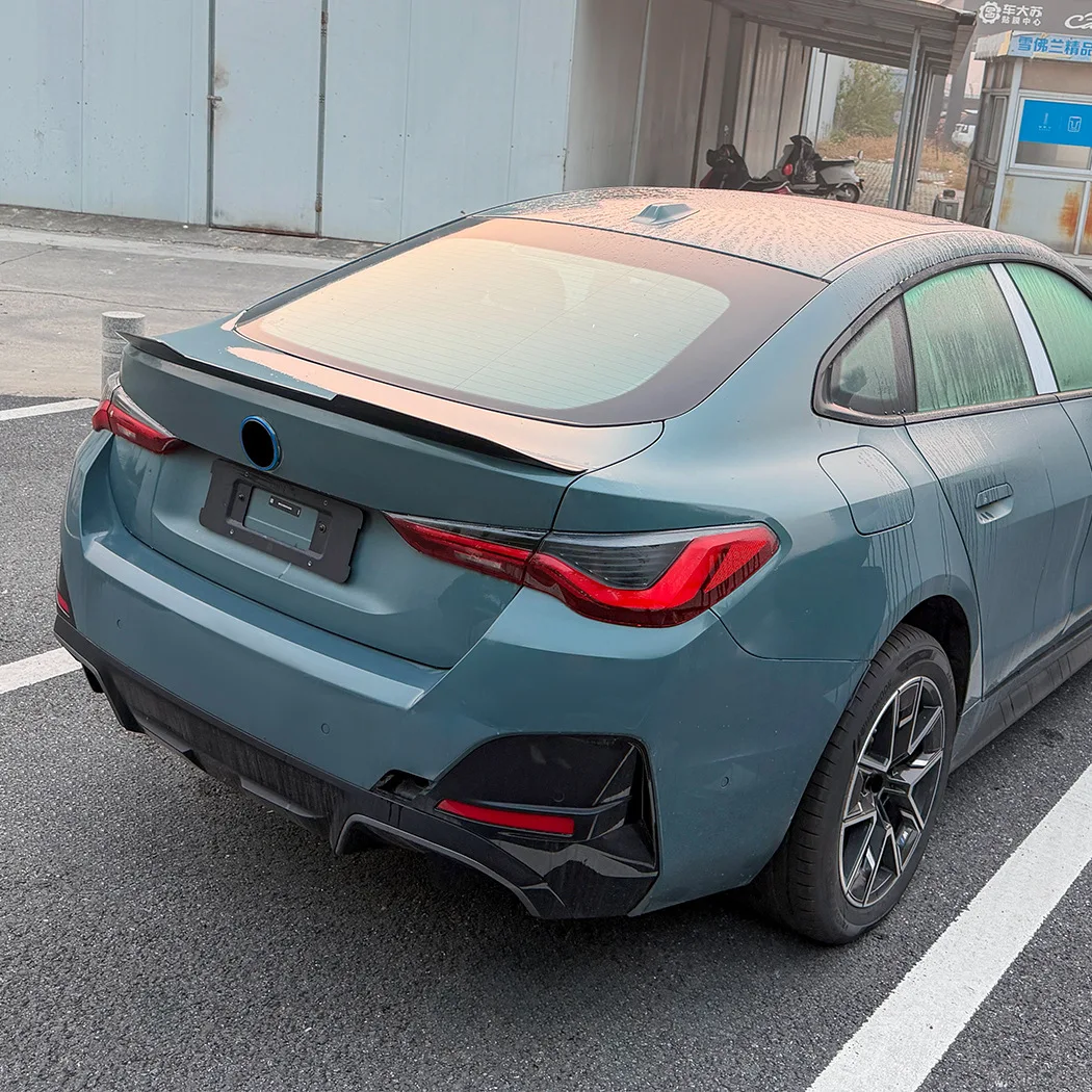 

For BMW 4 Series G26 4 Door 2020+ PSM Style Rear Wing Tail Lip Spoiler Exterior Cross Border Exterior Modification Accessories